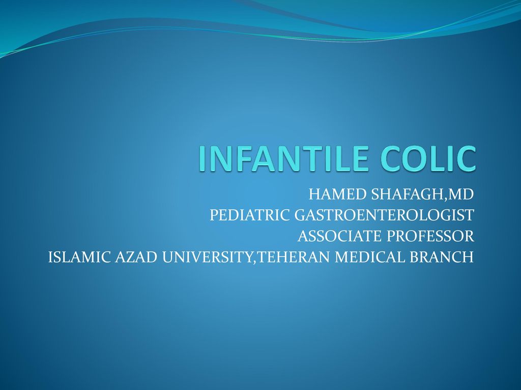 Pediatric colic best sale